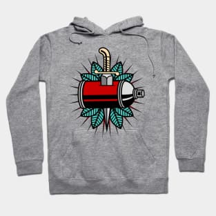 Spray Can Tattoo Hoodie